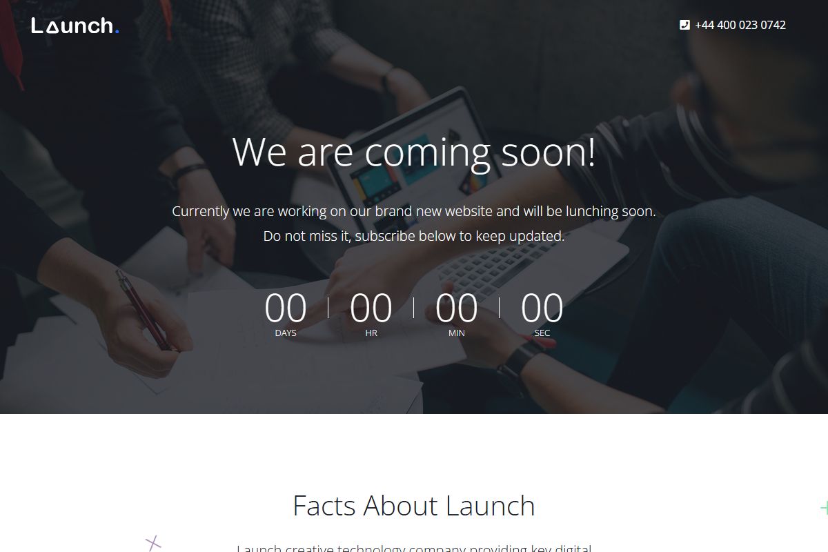 We Are Coming Soon