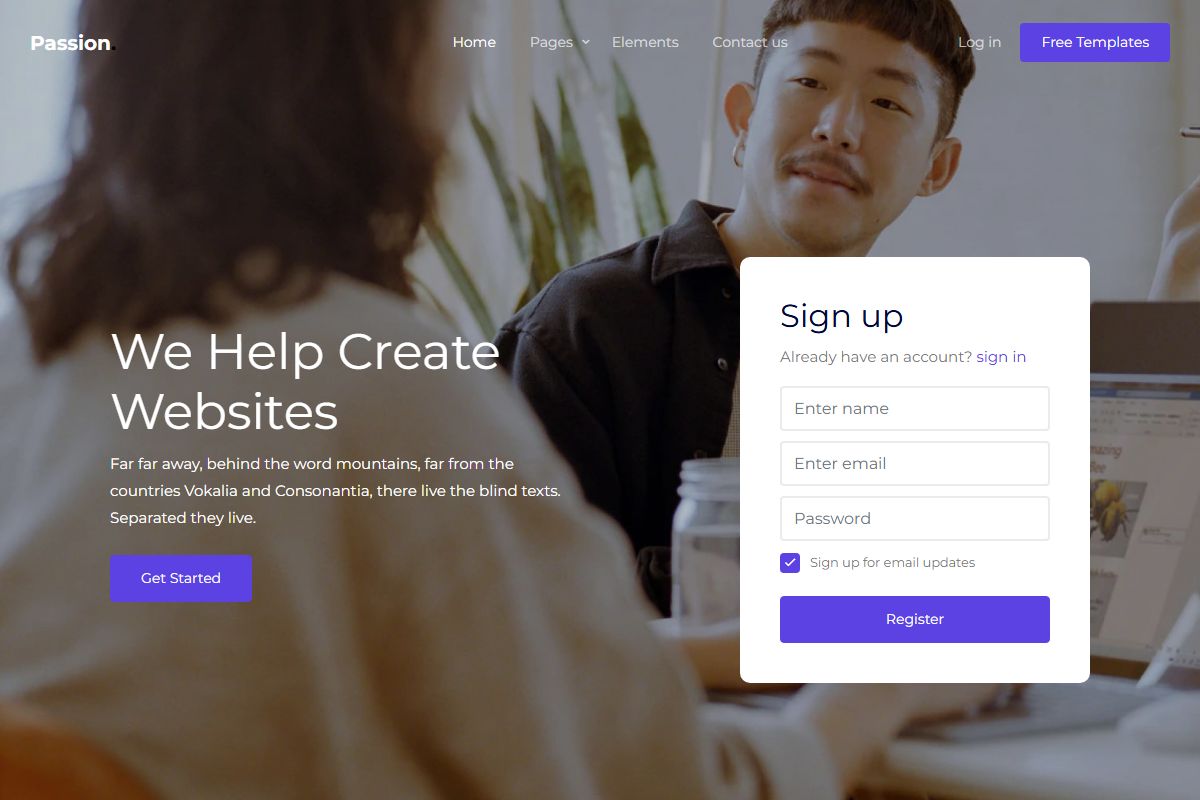 We Help Create Websites