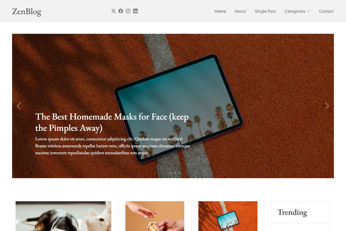 Zenblog