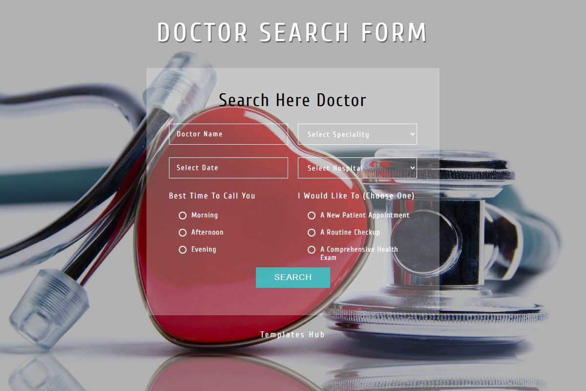 Doctor Search Form