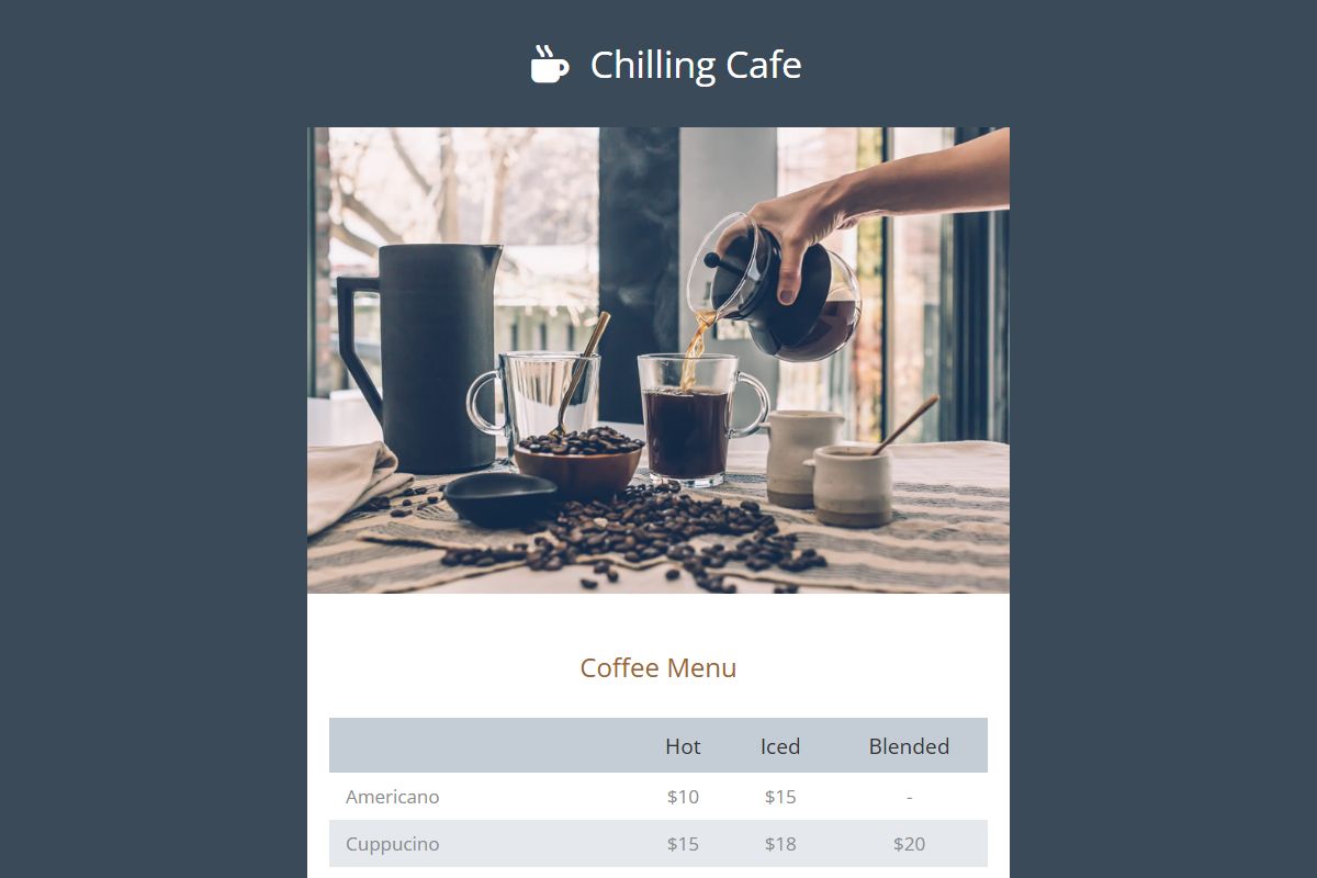 Chilling Cafe