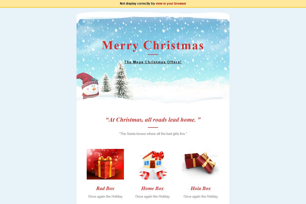 Christmasemailmaster