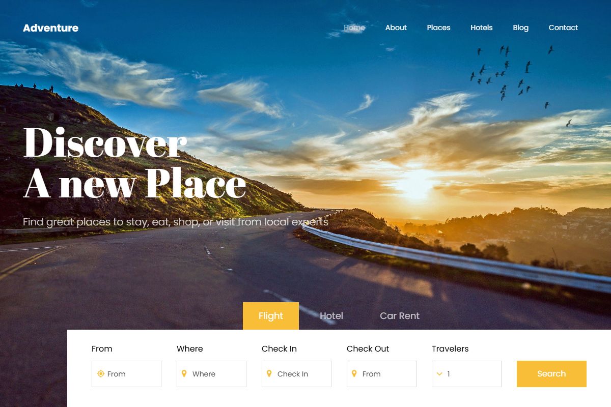 Discover A New Place