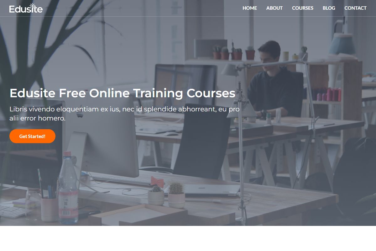 Edusite Free Online Training