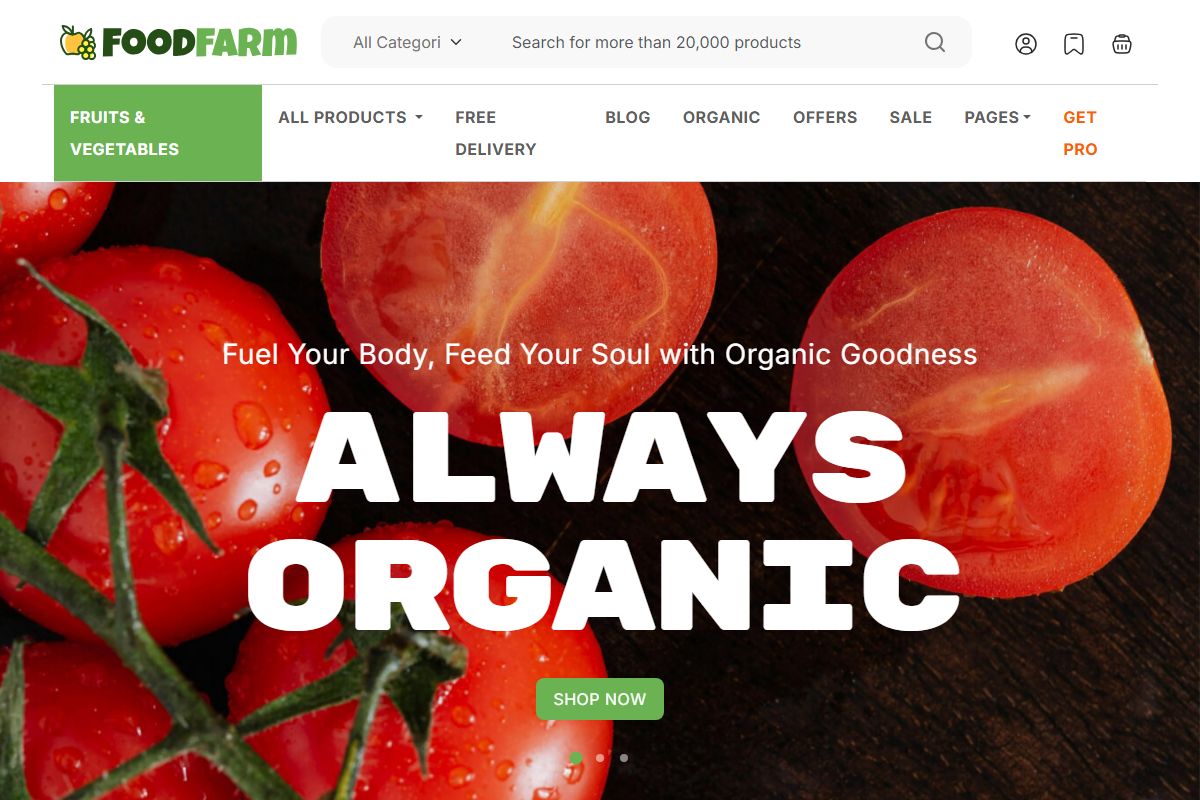Foodfarm Grocery Store Html