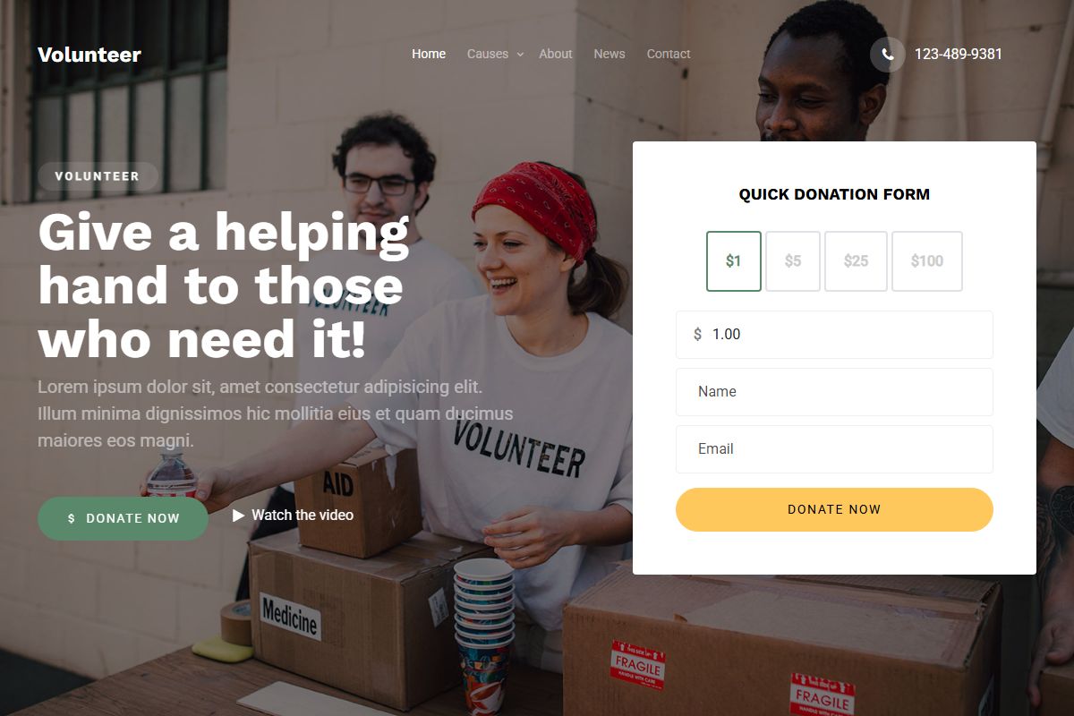 Give A Helping Hand To Those Who Need It