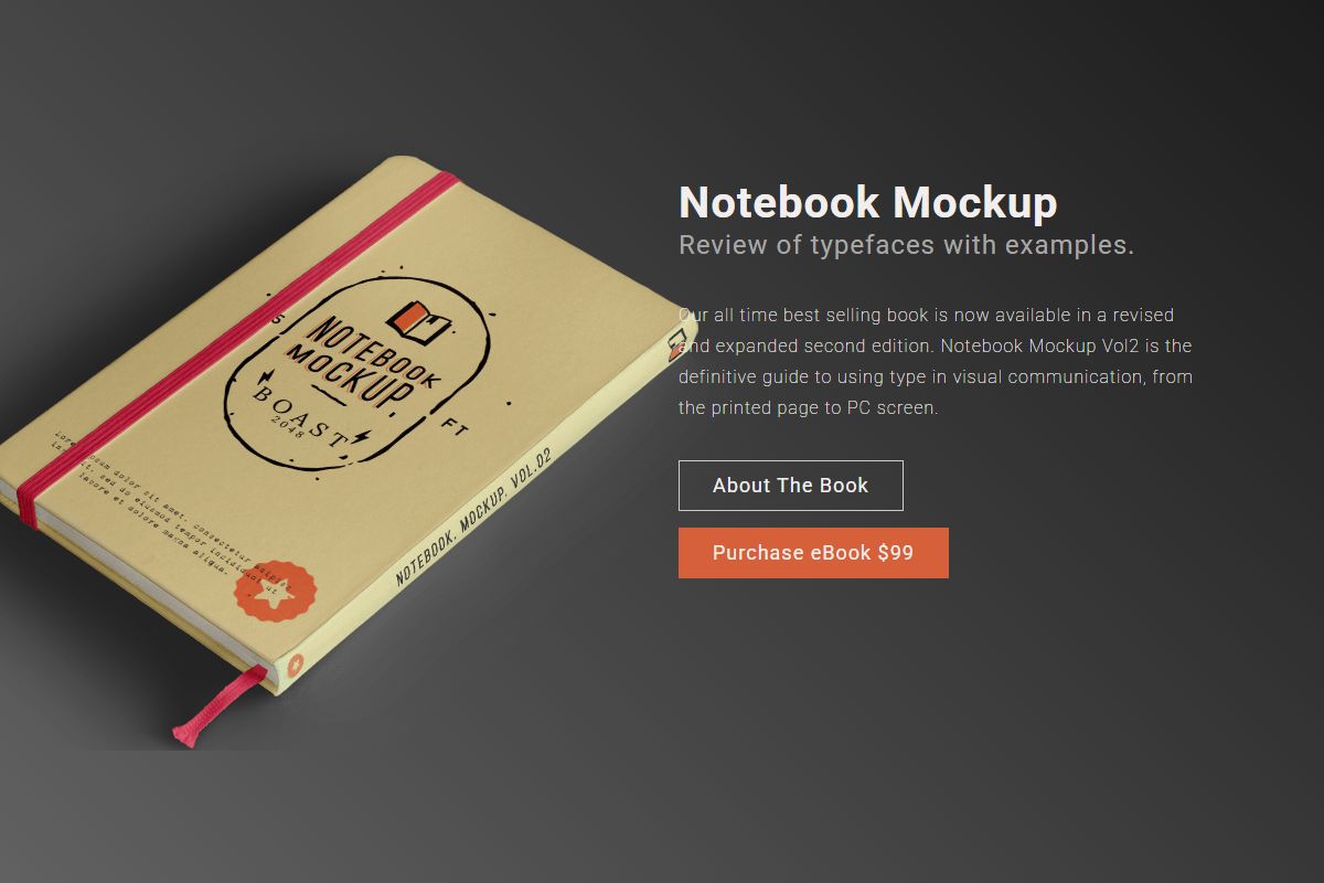 Notebook Mockup