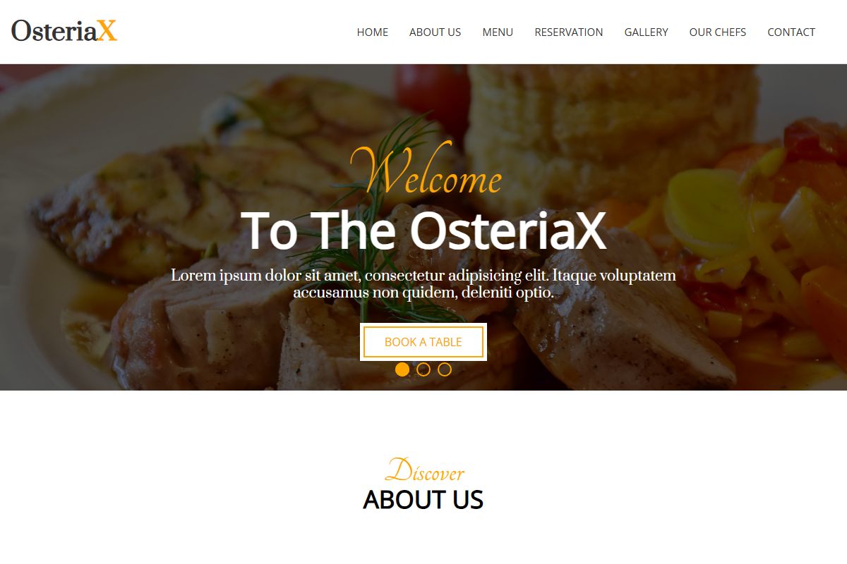 Osteriax Home