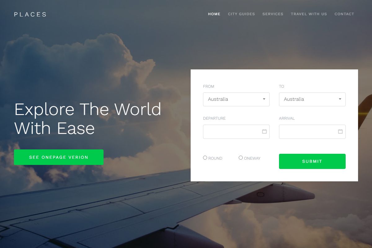 Places Mdash Free Html5