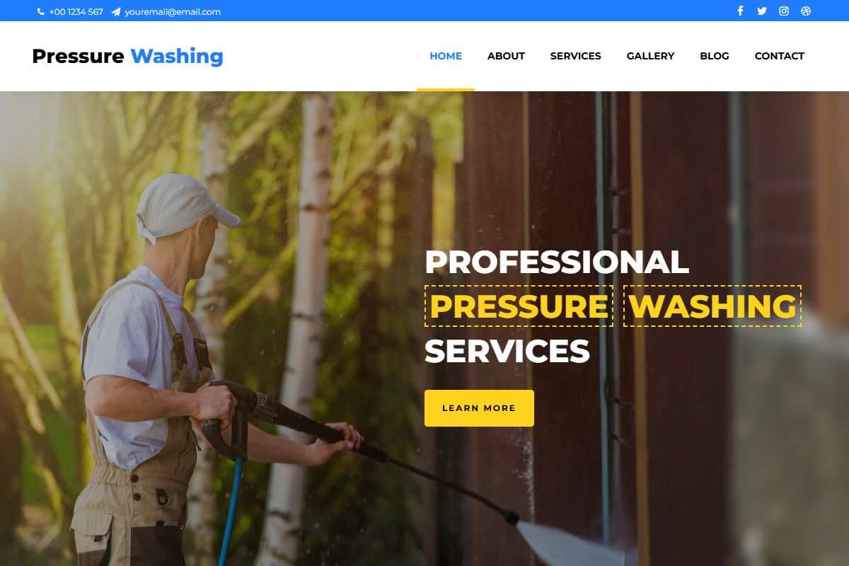 Professional Pressure Washing Services