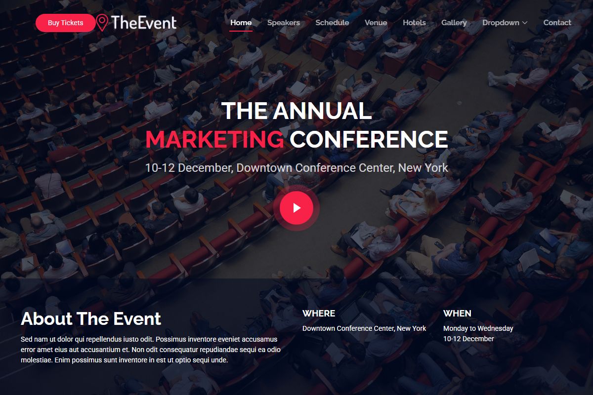 Theevent