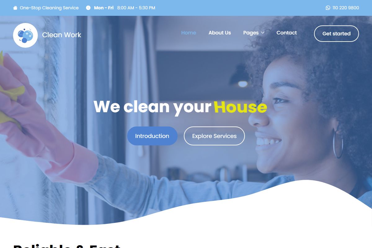 We Clean Your House Office Kitchen