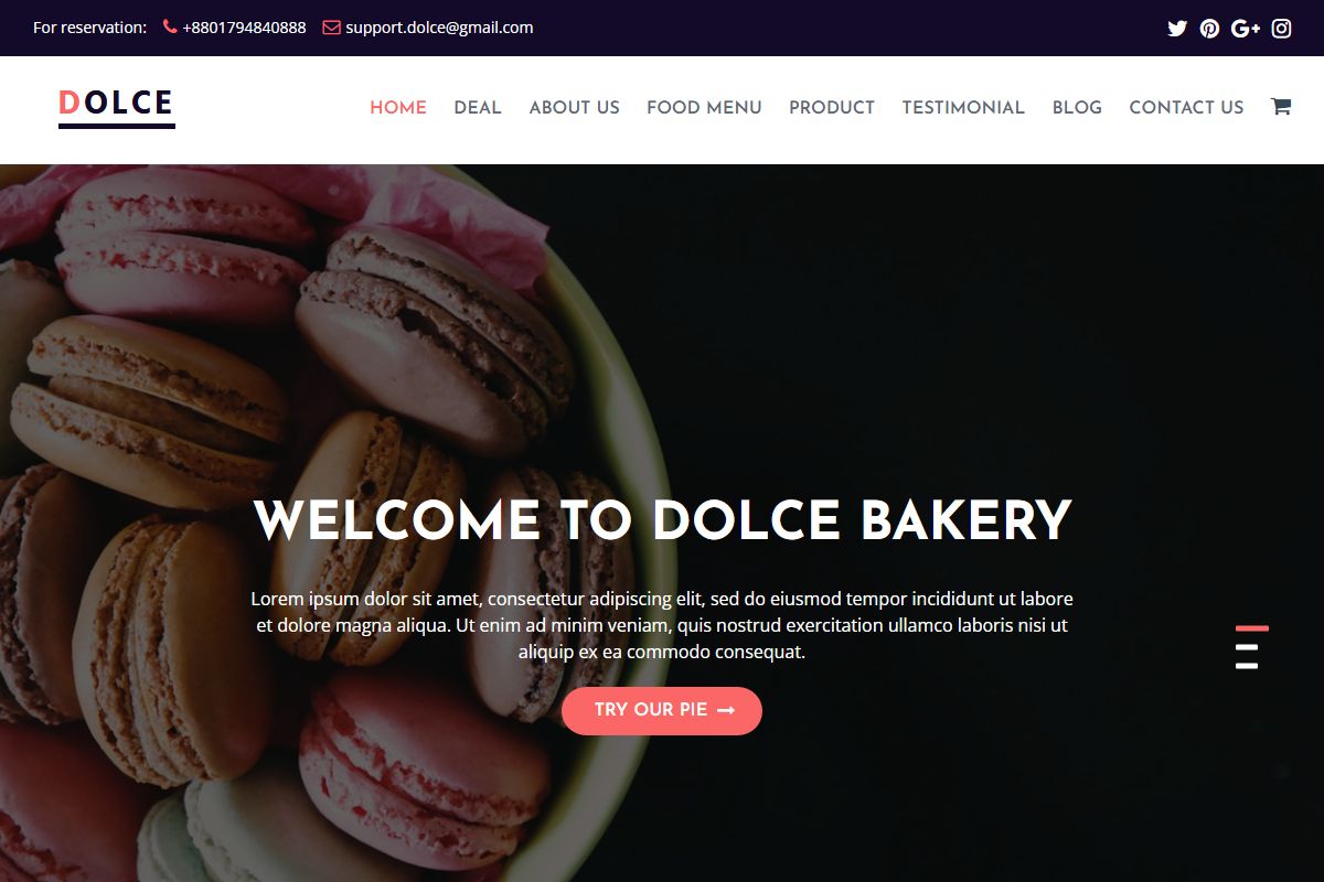 Welcome To Dolce Bakery