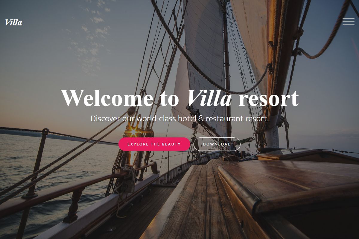 Welcome To Villa Resort