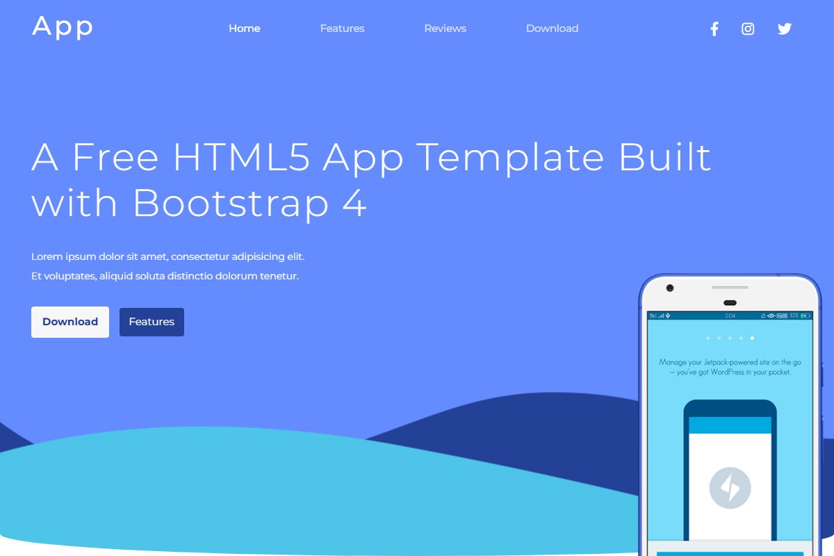 A Free Html5 App 645
