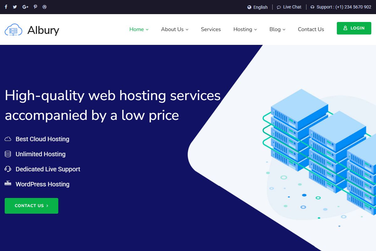 Albury Web Hosting Html