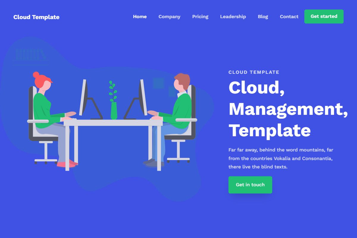 Cloud Management Template