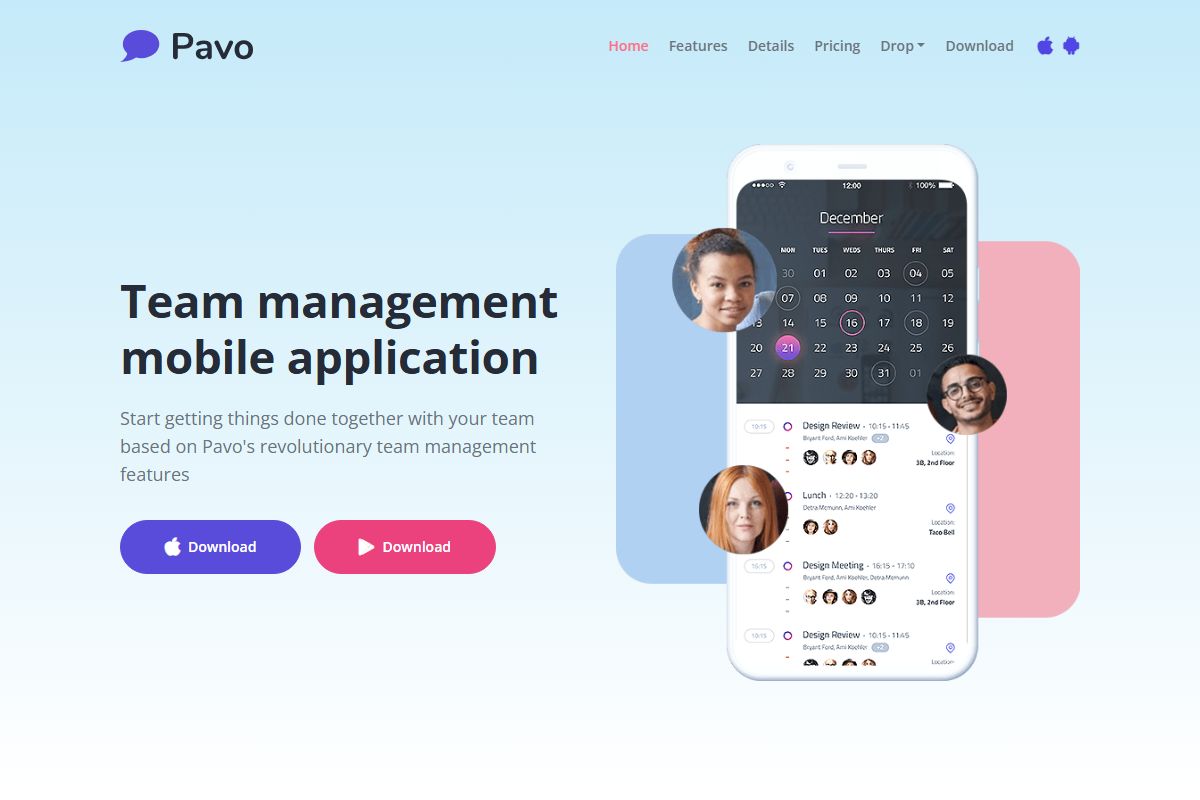 Team Management Mobile Application