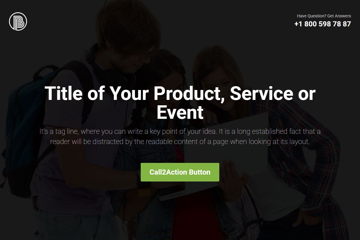 Title Of Your Product Service Or Event
