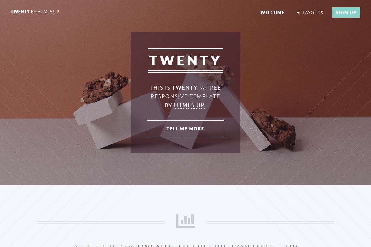 Twenty By Html5 Up