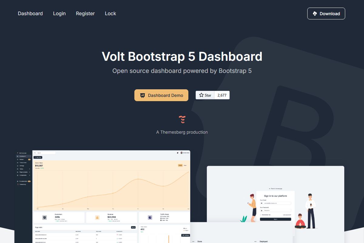 Volt Bootstrap 5 Dashboard