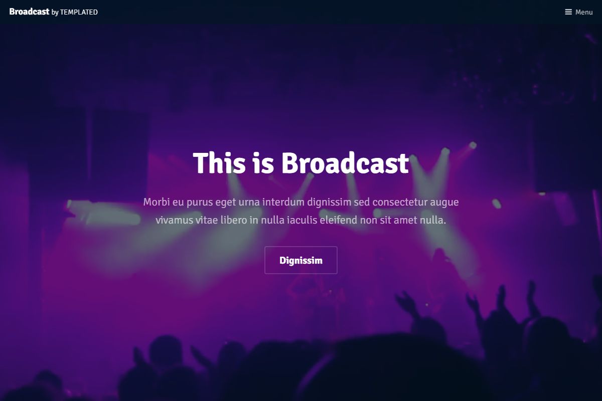 Broadcast By Templated