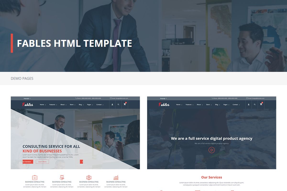 Fabls Html Template 866